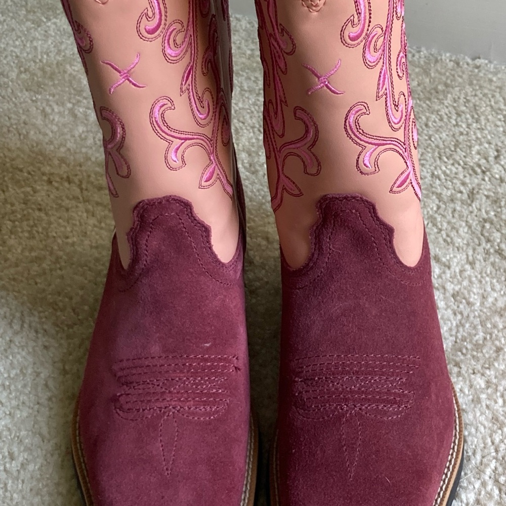 Women's Pink Western Boots